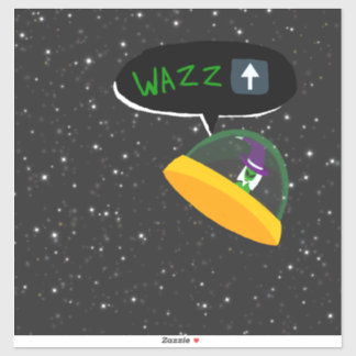 Magician Alien sticker!!