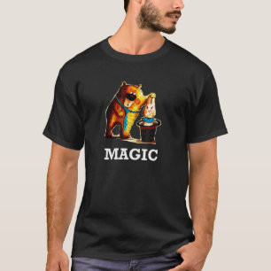 Magician Costume Rabbit Bunny Hat Trick Boy Girl K T-Shirt