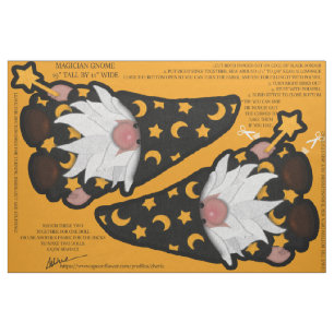 Magician Gome Felt Look Cut and Sew Kit Fabric