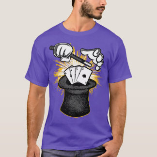 Magician Hat Wand ds T-Shirt