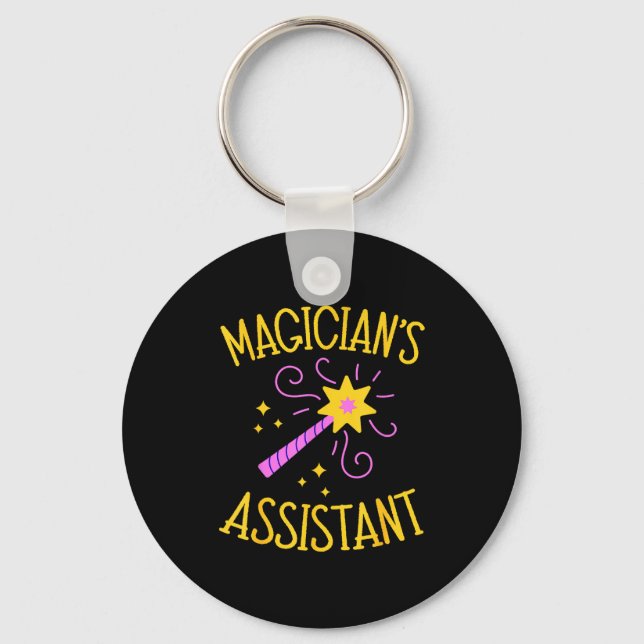Magician Istant Costume Kids Men Women Birthday Ch Key Ring (Front)