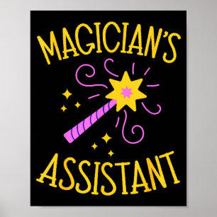 Magician Istant Costume Kids Men Women Birthday Ch Poster