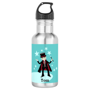Magician Kid Birthday Party 532 Ml Water Bottle