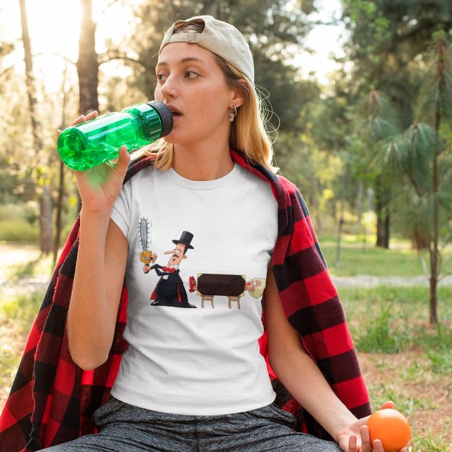Magician Sawing Woman in Half T-Shirt (Creator Uploaded)