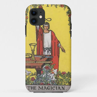 Magician tarot card image iPhone 11 case