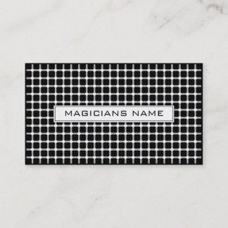 MAGICIANS AND ILLUSIONIST BUSINESS CARD