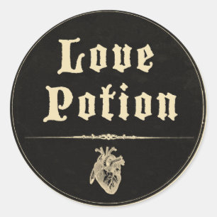 Magick - Love Potion Classic Round Sticker