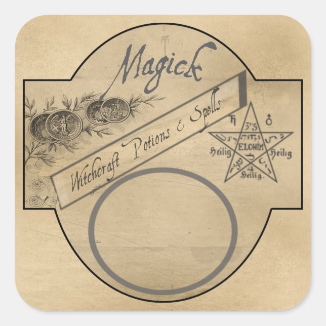 MAGICK POTIONS LABEL (Front)