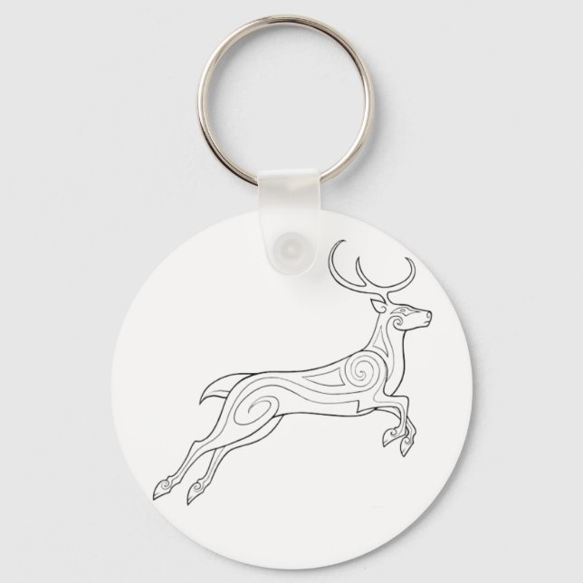 Magick - Stag Key Ring (Front)