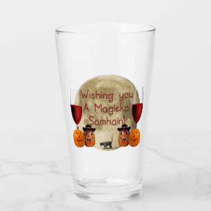 Magickal Samhain Glass