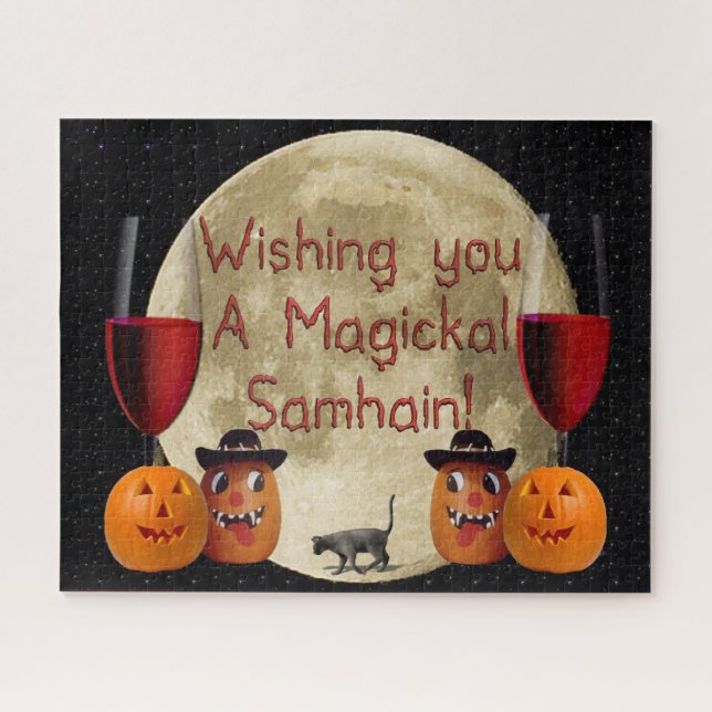 Magickal Samhain Jigsaw Puzzle (Horizontal)