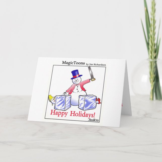 MagicToons Holiday Card! (Front)