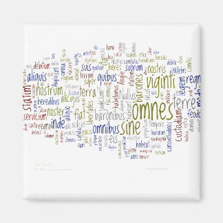 Magna Carta (Latin) Magnet