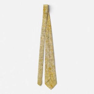 Magna Carta text Tie