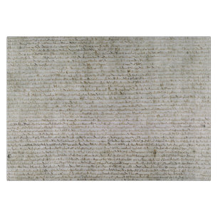 Magna Carta the Charter of Liberties 1215 Cutting Board