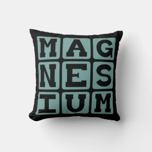 Magnesium, Chemical Element Cushion