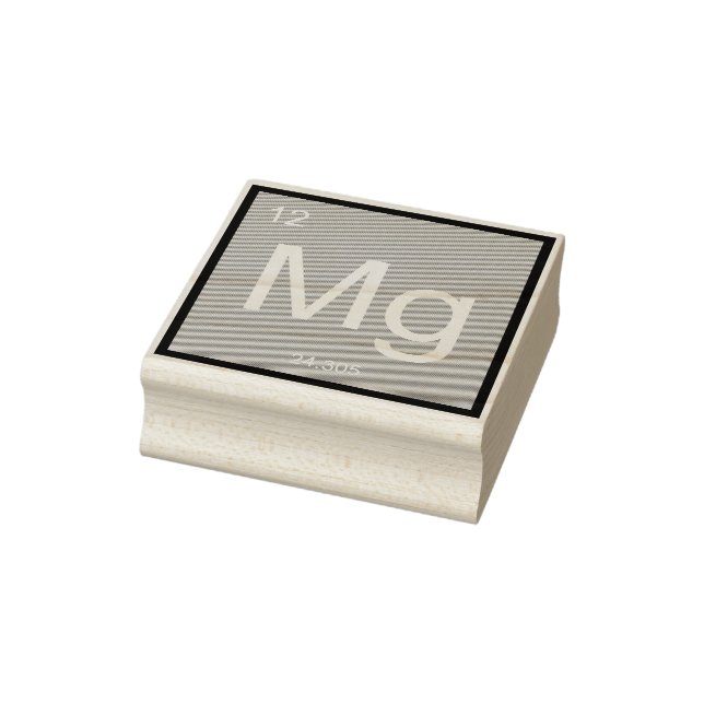 Magnesium (Mg) Element Stamp Pad (Stamp)