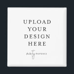 Magnet 2" Square<br><div class="desc">Customise your design in Templett. After you are done editing, download your file in a JPG format (don't forget to turn on the bleed option). Upload your design here by clicking on the blue "Personalise" button.</div>