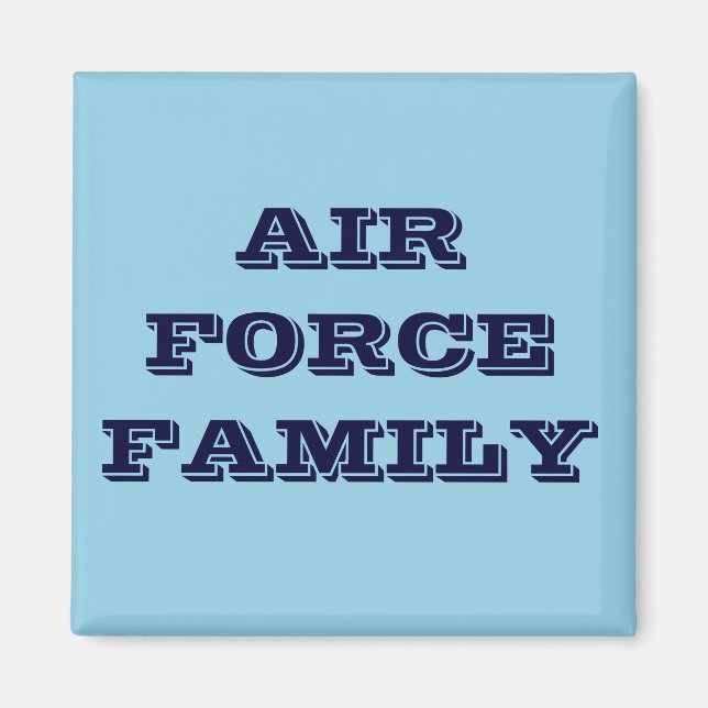 Magnet Air Force Family (Front)
