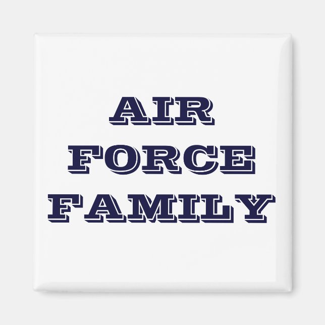 Magnet Air Force Family (Front)