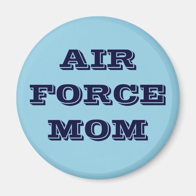 Magnet Air Force Mum (Front)