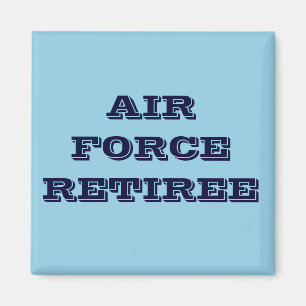 Magnet Air Force Retiree
