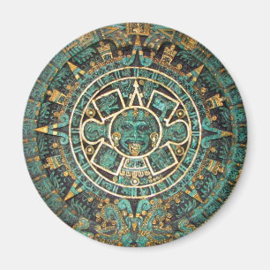 Magnet, Ancient Aztec Calendar Magnet