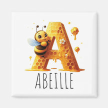 Magnet Animals Rigolos Letter A