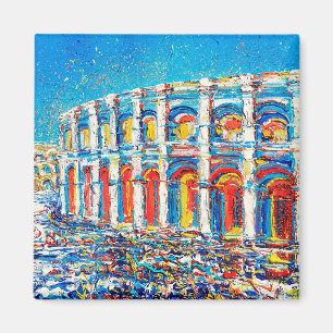 Magnet arenas of Nimes by Natalia Kuruch