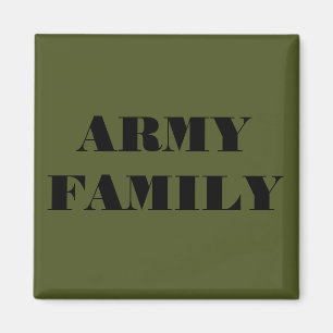 Magnet Army Family