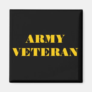 Magnet Army Veteran