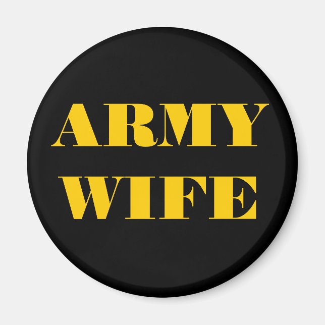 Magnet Army Wife (Front)