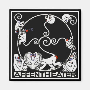 Magnet: Art Nouveau - Cabaret Fledermaus Magnet
