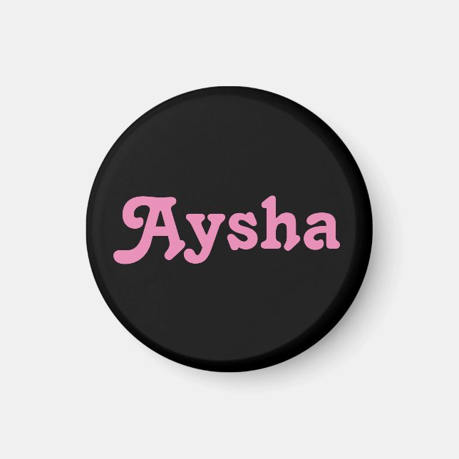 Magnet Aysha (Front)