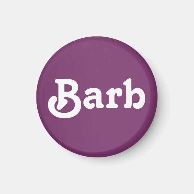 Magnet Barb (Front)