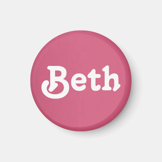Magnet Beth (Front)