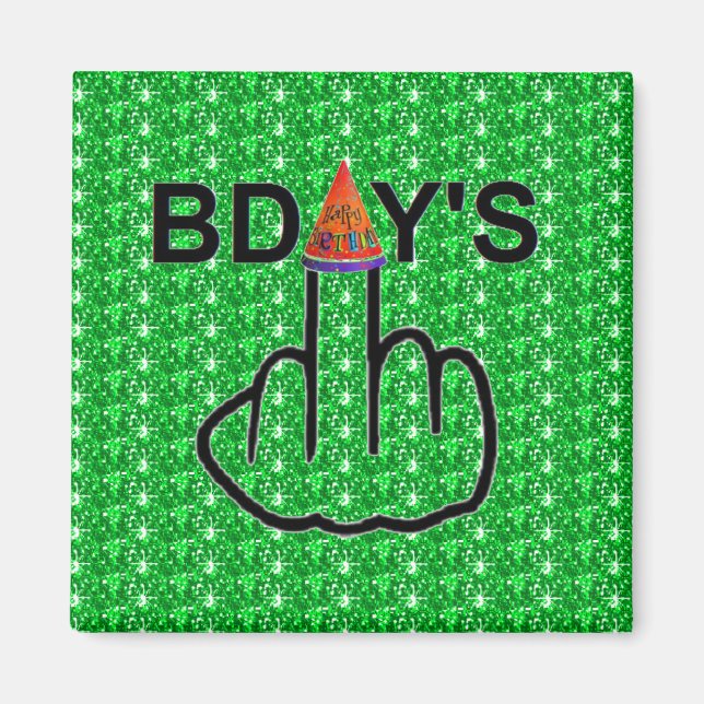 Magnet Birthdays Flip (Front)