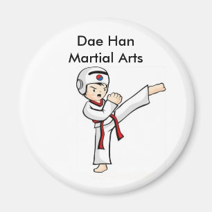 Magnet boy kicking