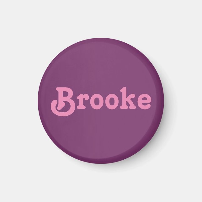 Magnet Brooke (Front)