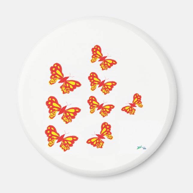 Magnet/ Butterflies Magnet (Front)