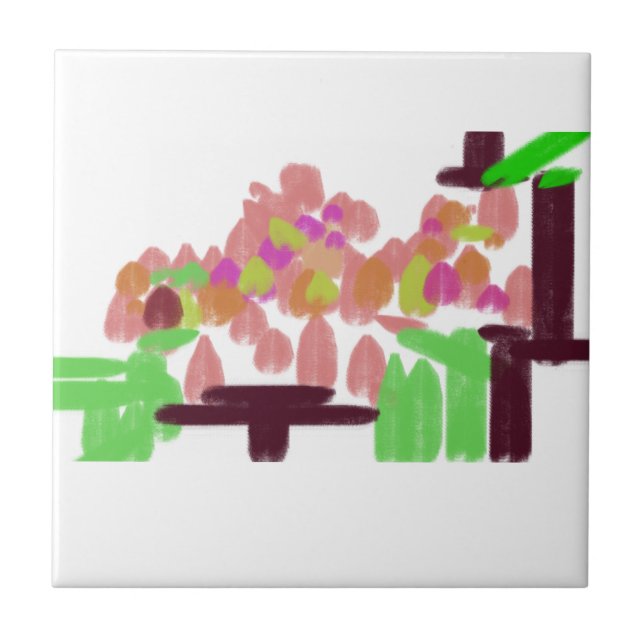 Magnet Ceramic Tile (Front)