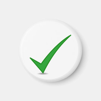 Magnet: Check Mark! For the Kitchen or Whiteboard. Magnet