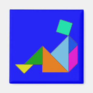 Magnet - Chinese Tangram (square)