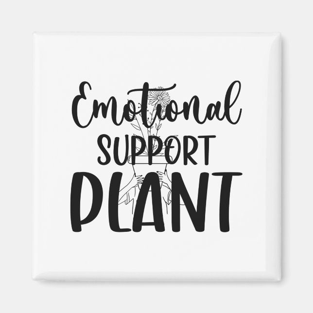 Magnet Classic EMOTIONAL SUPPORT PLANT (Front)