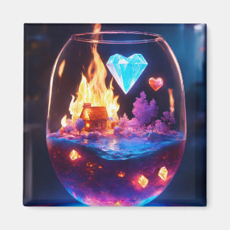 Magnet design she water hard