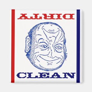 Magnet Dishwasher Butler Clean Dirty optical fun