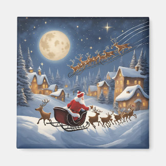 magnet father christmas