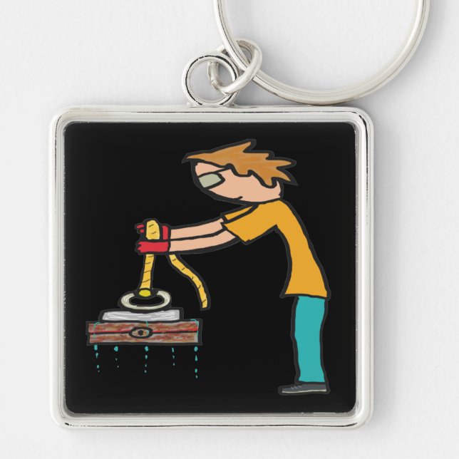 Magnet Fishing Key Ring (Front)