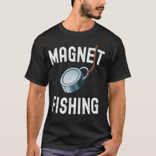 Magnet Fishing Vintage Hobby T-Shirt