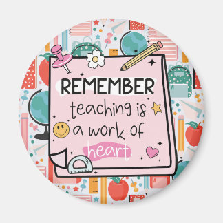 Magnet for a teacher